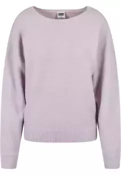 URBAN CLASSICS Свитер "Женский массивный пушистый свитер Urban Classics", цвет Softlilac
