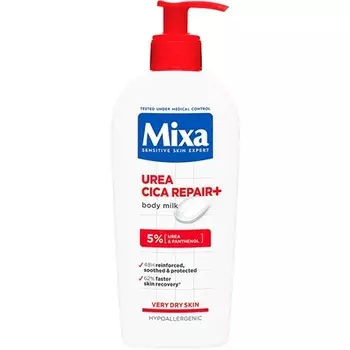 Urea Cica Repair+ Молочко для тела для очень сухой кожи, 400 мл Mixa