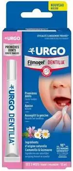 Urgo Dentilia, Успокаивающий гель при прорезывании зубов, 10 мл Polfa d