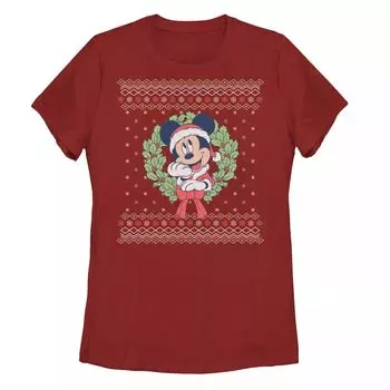 Уродливый рождественский свитер для детей Disney's Mickey Mouse Wreath Licensed Character