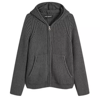 Уровень толстовка с капюшоном Our Legacy, серый