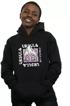 Урсула Толстовка с капюшоном Disney, черный