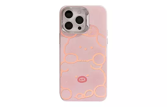 US8ACC чехол для телефона, Pink little cute pig phone case