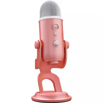 USB-микрофон Logitech Blue Yeti для коллекции Aurora (розовый рассвет)