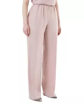 Uscita Льняные Брюки Прямого Покроя Marina Rinaldi, розовый