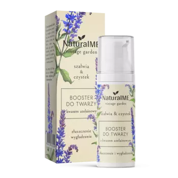 Усилитель для лица Отшелушивание и разглаживание на ночь с азелаиновой кислотой, 50 мл Naturalme Vintage garden