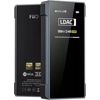 Усилитель для наушников FiiO BTR7 (Type-C), титановый