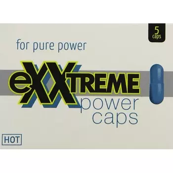 Усилитель потенции для мужчин Exxtrem Power Capsules с кардамоном и гуараной 2 капсулы, Hot