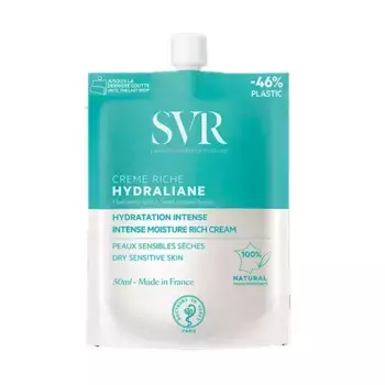 Успокаивает и увлажняет Creme Riche Hydraliane Laboratoires Svr, 50 ml
