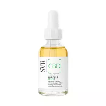 Успокаивающая би-сыворотка Ampoule Resist Cbd Laboratoires Svr, 30 ml
