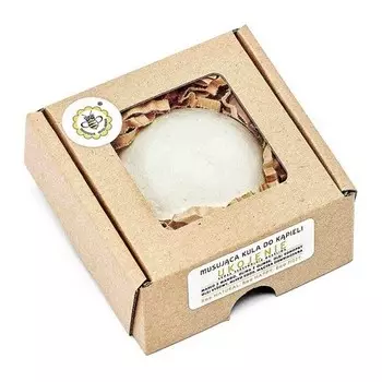 Успокаивающая бомбочка для ванны 80 г Miodowa Mydlarnia