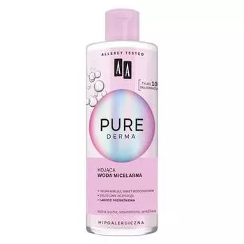Успокаивающая мицеллярная вода 400мл AA Pure Derma