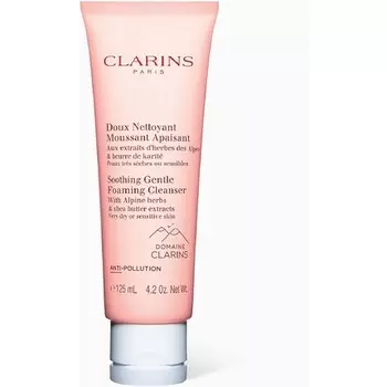 Успокаивающая нежная очищающая пенка 125мл, Clarins