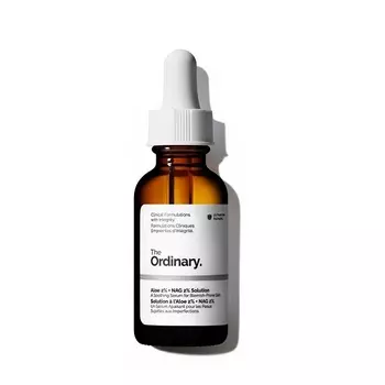 Успокаивающая сыворотка для лица aloe 2% + nag 2% solution The Ordinary, 30 мл