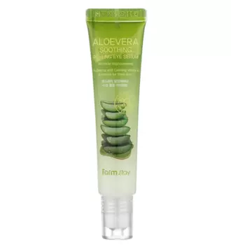 Успокаивающая сыворотка для век с алоэ вера - 25 мл Farmstay