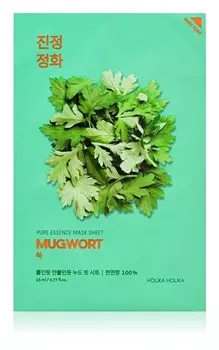Успокаивающая тканевая маска Holika Holika Pure Essence Mugwort