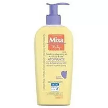 Успокаивающее очищающее масло для тела и волос 250мл, Mixa