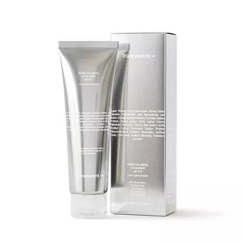 Успокаивающее очищающее средство Rose PH 5,5, нежный гель для умывания с дамасской розой, 150 мл Transparent Lab