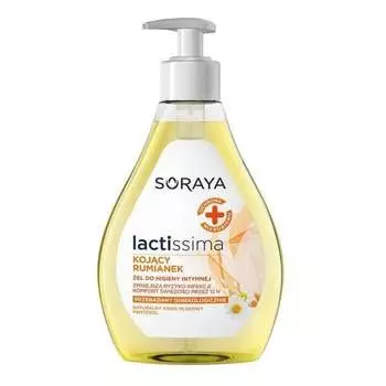 Успокаивающий гель для интимной гигиены с ромашкой, 300 мл Soraya, Lactissima
