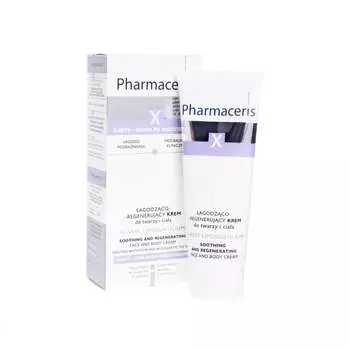 Успокаивающий и регенерирующий крем для лица и тела X-Rays Liposubtilium, 75 мл Pharmaceris, X