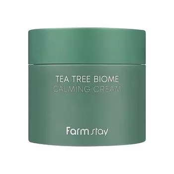 Успокаивающий крем для лица с биомом чайного дерева Farmstay, 80 мл