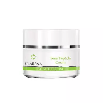 Успокаивающий крем для лица с пептидами, 50 мл Clarena Sensi peptide line