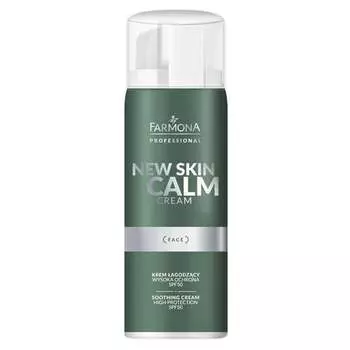 Успокаивающий крем для лица SPF50, 150мл Farmona Professional, New Skin Calm Cream