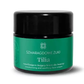 Успокаивающий крем для лица Szmaragdowe uki Tilia, 50 гр