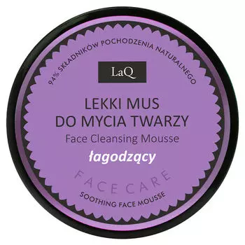 Успокаивающий мусс для умывания лица, 100 мл Laq Krliczka niezapominajka