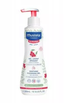 Успокаивающий очищающий гель, 300 мл Mustela