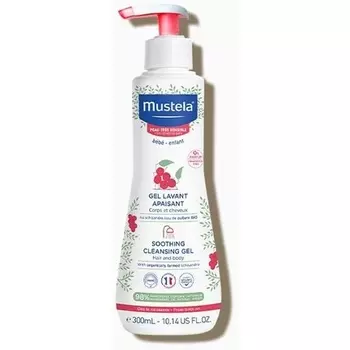 Успокаивающий очищающий гель 300мл, Mustela