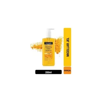 Успокаивающий прозрачный мицеллярный очищающий гель для лица Neutrogena, 200 мл