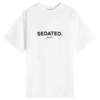 Успокоенная футболка Postal, белый