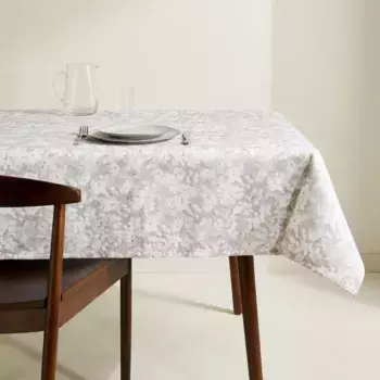 Устойчивая к пятнам скатерть из смолы Blooming El Corte Ingls, серый