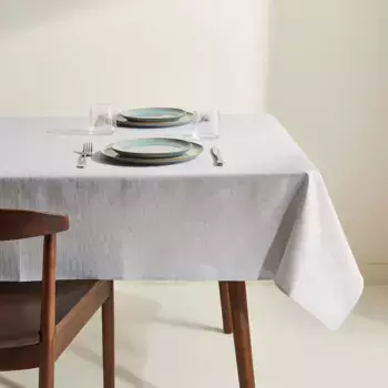 Устойчивая к пятнам скатерть из смолы Laura El Corte Ingls, антрацит