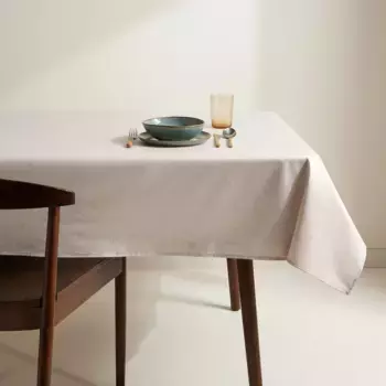 Устойчивая к пятнам скатерть из смолы Laura El Corte Ingls, бежевый