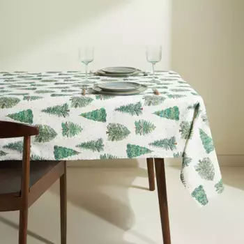 Устойчивая к пятнам скатерть из смолы Richmond El Corte Ingls, зеленый