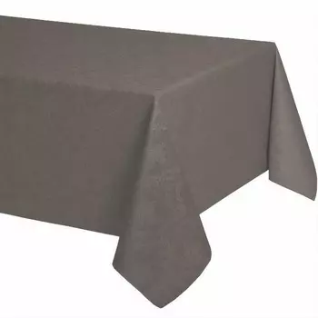 Устойчивая к загрязнениям скатерть Flanders из чистого прорезиненного хлопка - Ариадна Lisola, коричневый