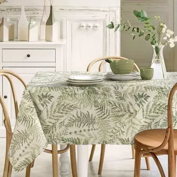 Устойчивая к загрязнениям скатерть из чистого хлопка, пропитанного смолой - Helechos Lisola