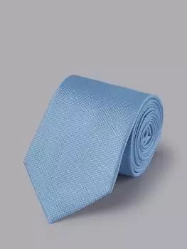 Устойчивый к пятнам шелковый галстук Charles Tyrwhitt, цвет Sky Blue