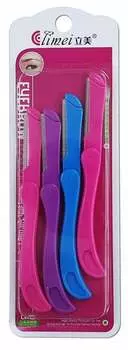 Устройство для регулировки бровей. Набор триммеров с лезвиями для бровей, 4 шт., Calissimo