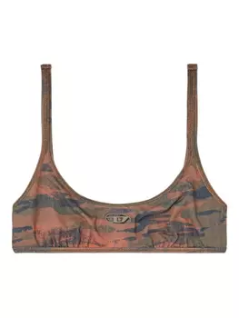Ut-Bra-Top-Utlt верх бикини с камуфляжным принтом Diesel, розовый