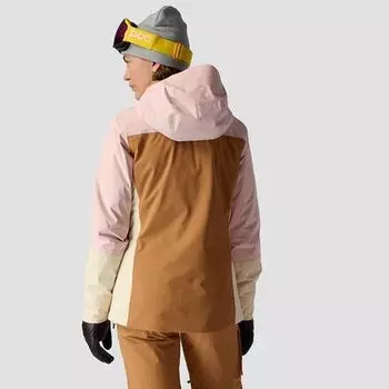 Утепленная эластичная куртка Last Chair женская Backcountry, цвет Peach Whip/Brown Sugar/Bleached Sand