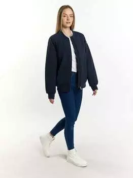 Утепленная блузонная куртка Dreimaster, синий