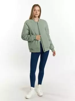 Утепленная блузонная куртка Dreimaster, зеленый