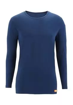 Утепленная дышащая мягкая майка для мужчин bruno banani, цвет Marine