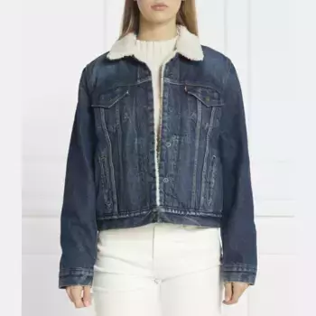 Утепленная джинсовая куртка стандартного кроя Levi'S, синий