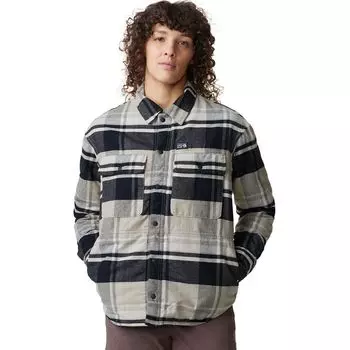 Утепленная фланелевая куртка dolores Mountain Hardwear, цвет oyster shell