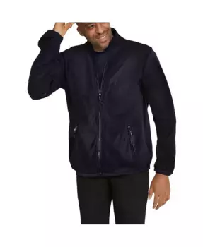 Утепленная флисовая куртка на молнии Big & Tall Explorer Plush Fleece Full-Zip Jacket KingSize, черный