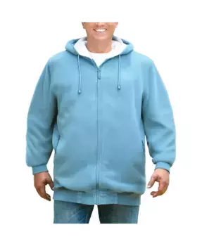 Утепленная флисовая толстовка с капюшоном Big & Tall Explorer KingSize, синий